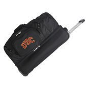 USC Trojans Black Arch Drop Bottom Wheeled Duffel